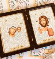 СМ 7000 Богородица Казанская и Христос Спаситель фото 3