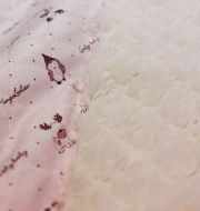 Ткань пледовая-мех цв.розовый (50*90 см) фото 1