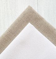 Канва Zweigart 3419 Linen Aida цвет 11 шир 110 18 ct. фото 4