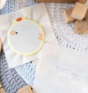 HP-005 Детский набор для вышивки с трафаретом 5 дизайнов фото 4