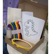HP-001 Детский набор для вышивки с трафаретом 5 дизайнов "Классический сюжет" фото 8