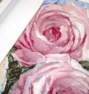928 - Бледно-розовые розы фото 3