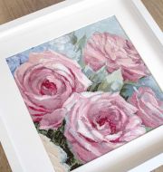 928 - Бледно-розовые розы фото 10