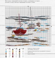 Французкая вышивка крестом. Загадочный океан фото 5
