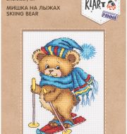 8-435 "Мишка на лыжах" фото 1