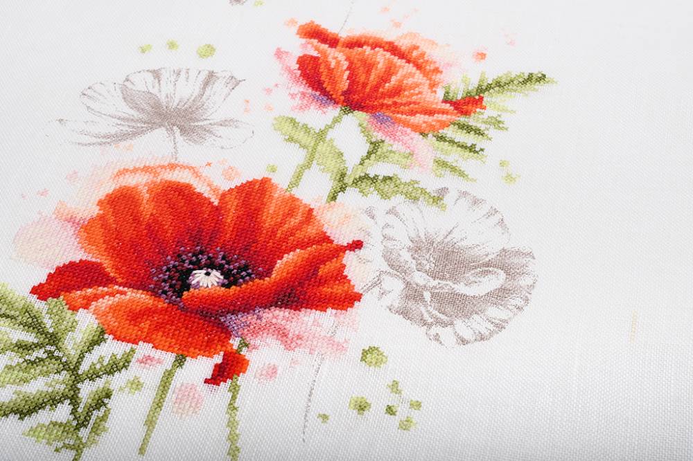 Наборы для вышивания крестом «Цветы» - купить в интернет-магазине «МирВышивки», заказать красивые наборы для вышивки крестиком с цветами накартинке