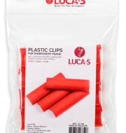 CL-04 Красные пластиковые клипсы для пялец (Luca-s) фото 1