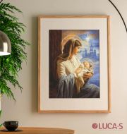 G617 Дева Мария с Младенцем (Luca-S) фото 4