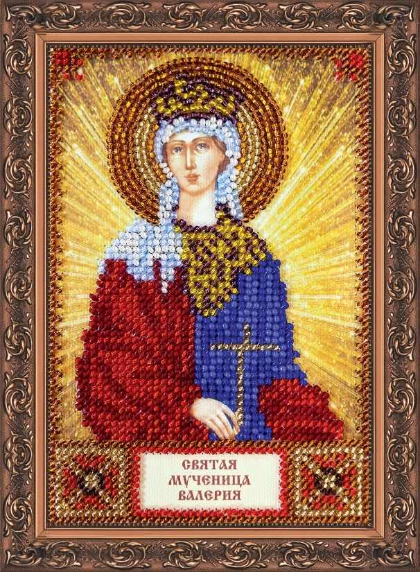 ААМ-043 Набор для вышивания бисером икона "Св. Валерия"