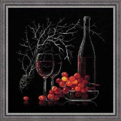1239 "Натюрморт с красным вином"