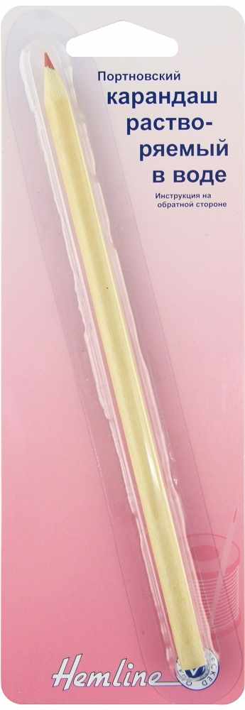 299RED Портновский карандаш, растворяемый в воде, красный, для светлых тканей