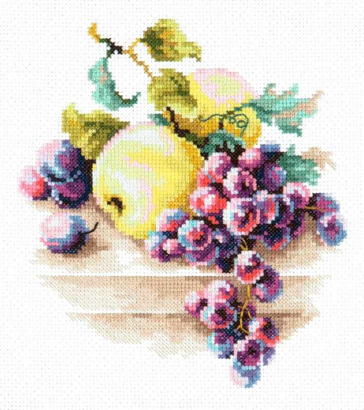 50-05 Виноград и яблоки