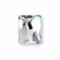 2520 MM Стразы клеевые "Сваровски" Crystal 10 х 8 мм, белый (crystal 001)
