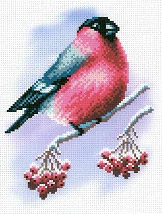 СК-028 Румяная пташка - схема для вышивания (М.П. Студия)