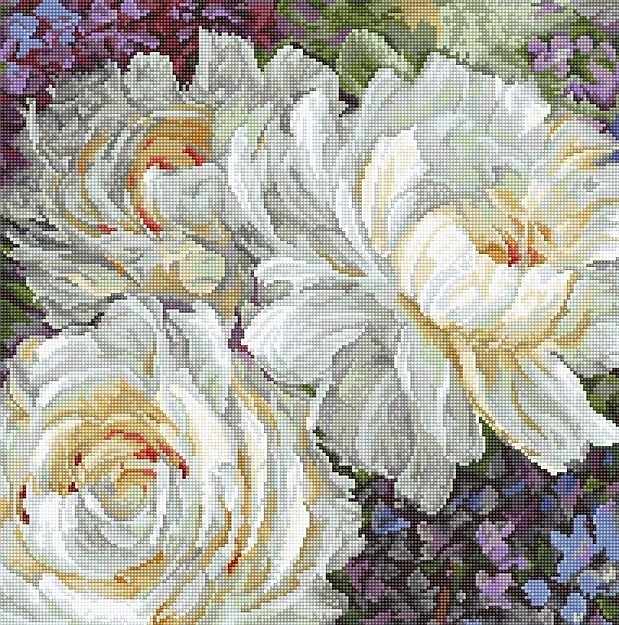 930 - Белые розы