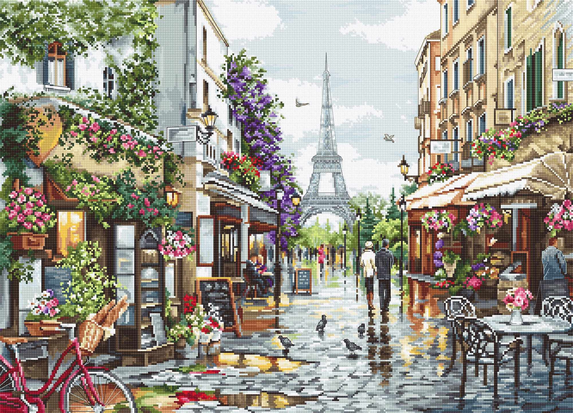 B2365 Цветущий Париж 