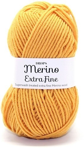 Пряжа DROPS Merino Extra Fine Цвет. 30 горчица (комплект 4 шт)