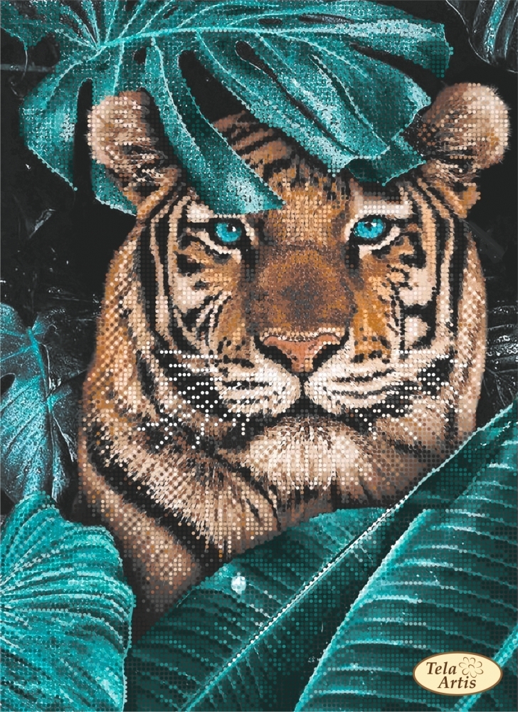 ТА-491 - Тигр в джунглях - схема (Tela Artis)