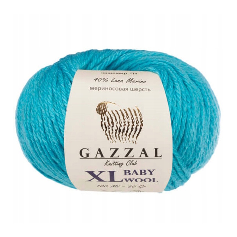 Пряжа Gazzal Baby Wool Цвет. 820 (комплект 10 шт)