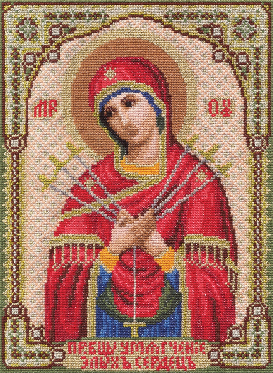 CM-1371 Икона Божией Матери Умягчение Злых Сердец