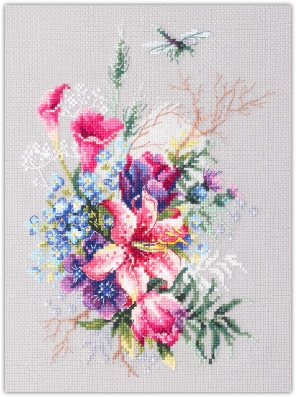 101-302 Тюльпаны и лилия