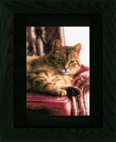 PN-0021762 Отдыхающий полосатый кот (Lanarte)