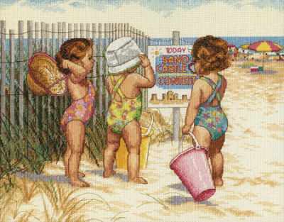 35216 DMS Дети на пляже