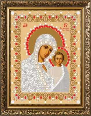 НИК 7101 Богородица Казанская - схема для вышивания (Конёк)