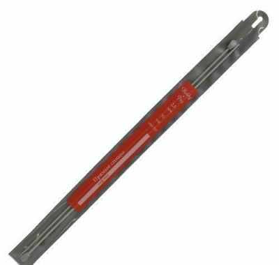 Инструмент для вязания Hobby&Pro 940225 Спицы прямые алюминиевые с покрытием 35см, 2,5мм