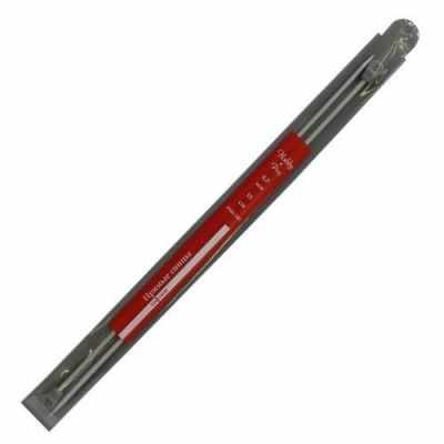 Инструмент для вязания Hobby&Pro 940240/940204 Спицы прямые алюминиевые с покрытием 35см, 4,0мм