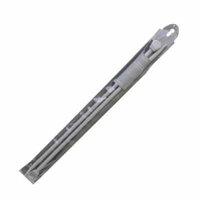 Инструмент для вязания Hobby&Pro 940270/940207 Спицы прямые алюминиевые с покрытием, 35 см,7 мм