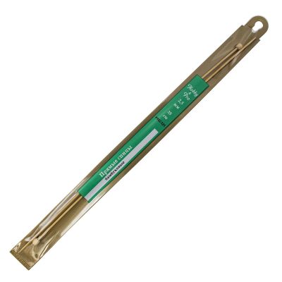 Инструмент для вязания Hobby&Pro 942225 Спицы прямые бамбук 35см, 2,5мм Hobby&Pro