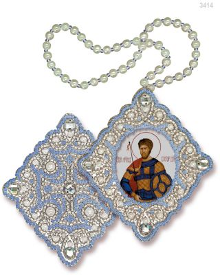 Набор для вышивания иконы Nova Sloboda РВ3414 Св.Виктор Дамасский