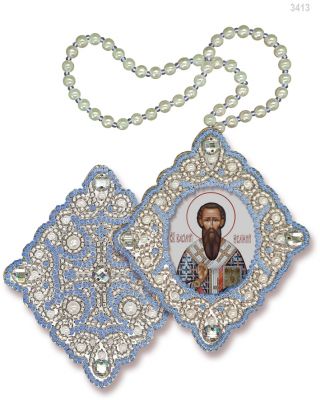 Набор для вышивания иконы Nova Sloboda РВ3413 Св.Василий Великий