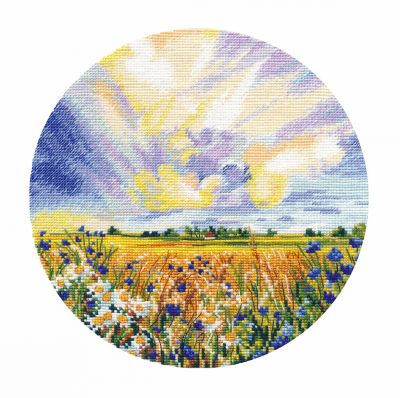 Набор для вышивания Овен 1422 Ромашковое поле (Овен) овен набор для вышивания мгновение остановись 16 x 11 см 1168