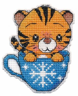 1431 Тигренок в чашке (Овен)
