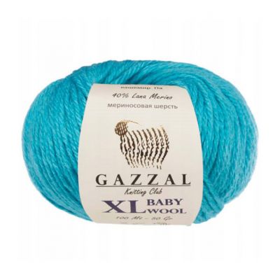 Пряжа GAZZAL Пряжа Gazzal Baby Wool XL Цвет. 820 (комплект 10 шт)