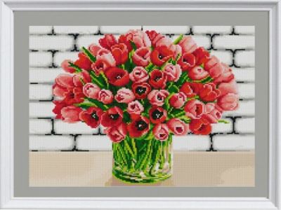 1420 Красные тюльпаны