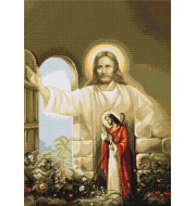B411 Иисус стучит тихонько в дверь