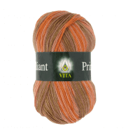 Пряжа VITA Brilliant print Цвет.2612 Терракот