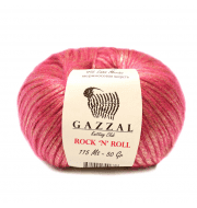 Пряжа GAZZAL Rock n Roll Цвет. 13190 Т.розовый