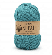 Пряжа DROPS Nepal Цвет.8911 Пл.бирюзовый