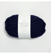 Пряжа SANDNES GARN Fritidsgarn Цвет.5575 т.синий