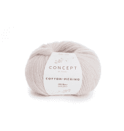 Пряжа Katia Cotton-Merino Цвет.929.103 роз.пудра