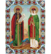 ЦМ-1558 "Икона Святых Петра и Февронии"