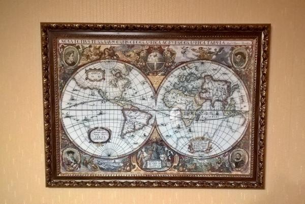 PZ-1842 "Географическая карта мира"