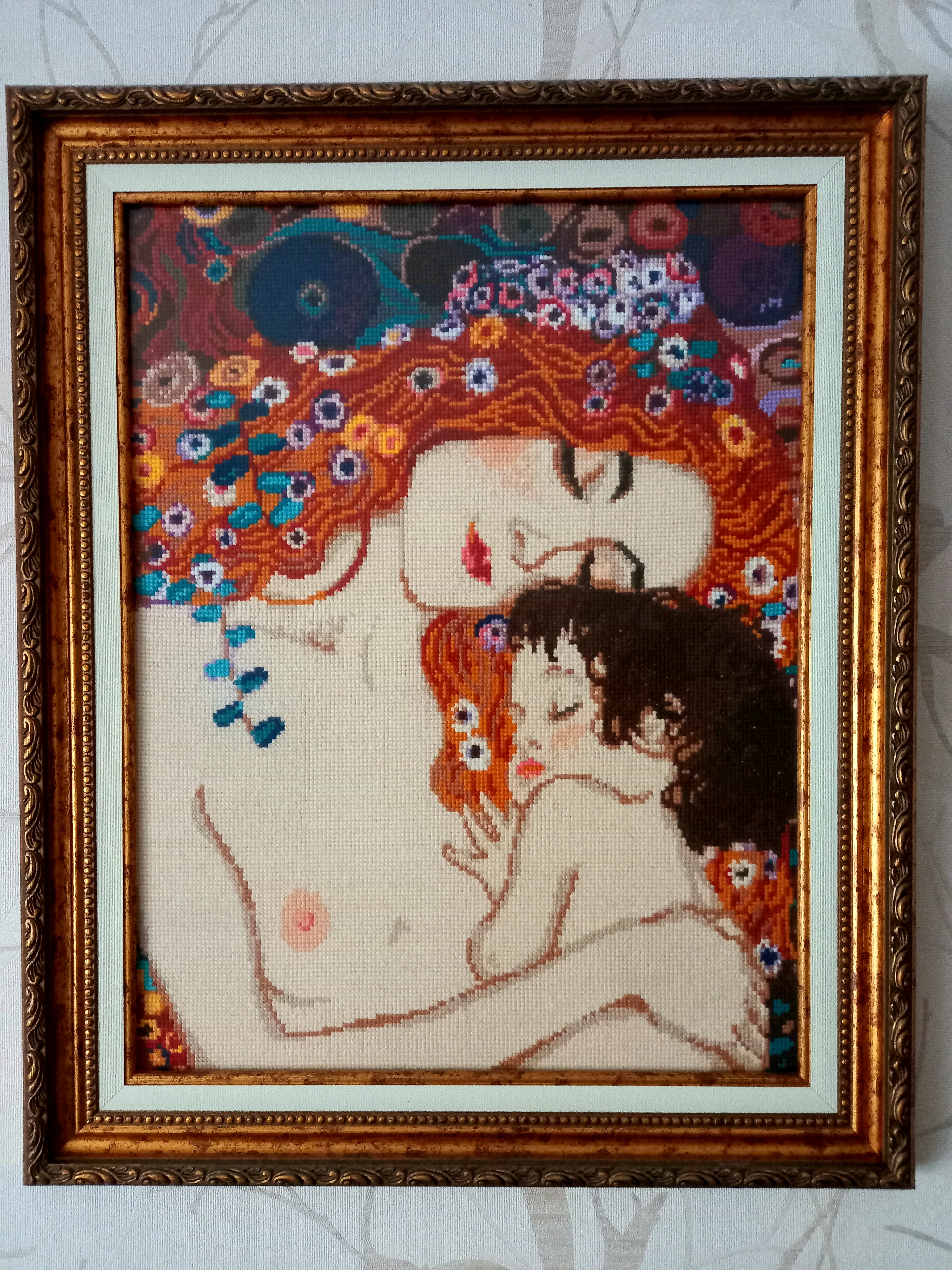 916 "Материнская любовь" по мотивам картины Г. Климта