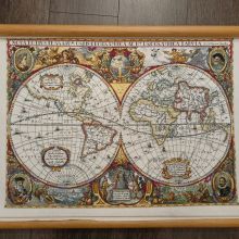 PZ-1842 "Географическая карта мира"