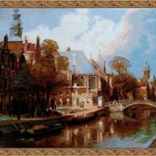 1189 "Амстердам. Старая церковь и церковь св. Николая Чудотворца"